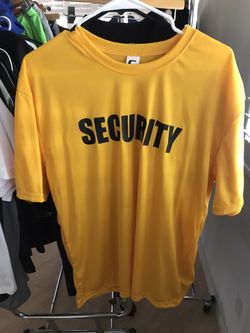 security dri fit crew t-shirts