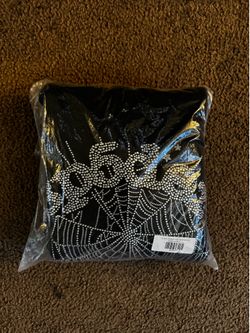 Black rhimestone Sp5der size large