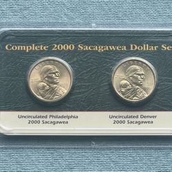 Complete 2000 Sacagawea Coin Dollar Set