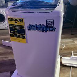 Black Decker Portable Washing Machine 0.9 Cu. Ft 