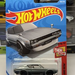 🇯🇵 Hot Wheels 2020 - Grey Nissan Skyline 2000 GT-R - Then & Now 180/250 - 1:64