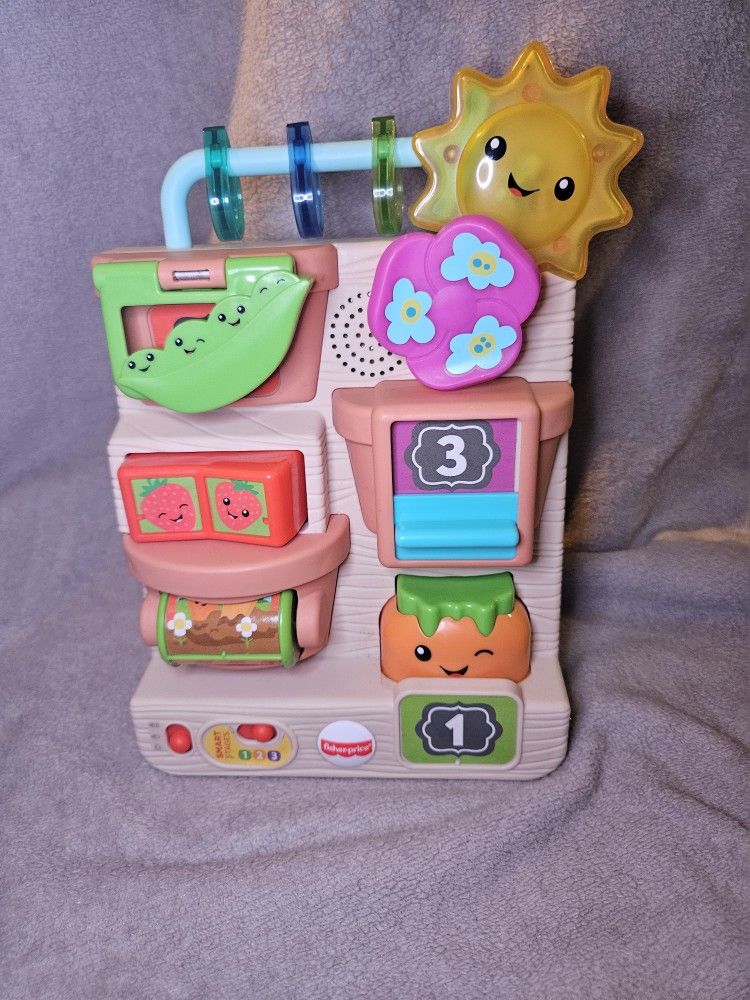 Fischer Price Laugh & Learn Peek & Play Busy Garden Activity Toy