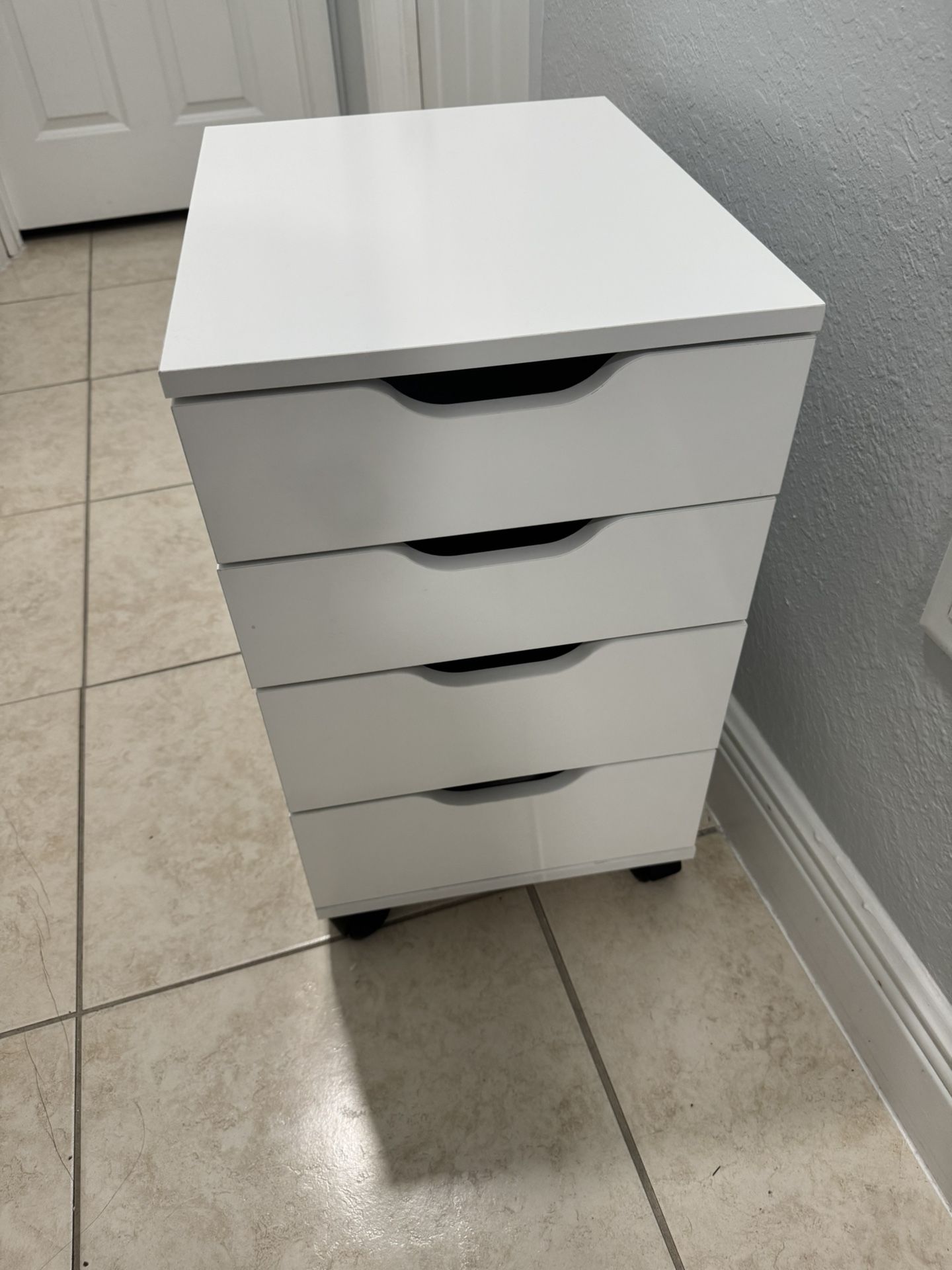 3, 4 Drawer Rolling Storage Cart.