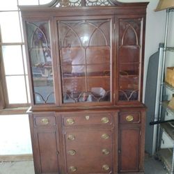 Mahogany China Cabinet