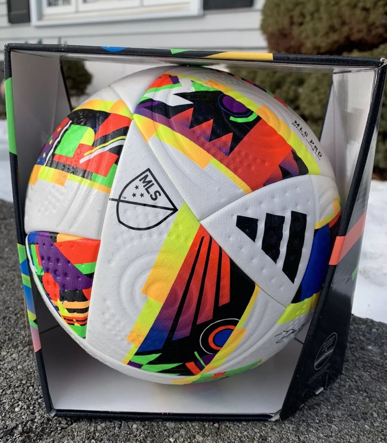 $170 Adidas MLS Pro Major League Soccer 2024 Official Match Ball Soccer Ball Size 5
