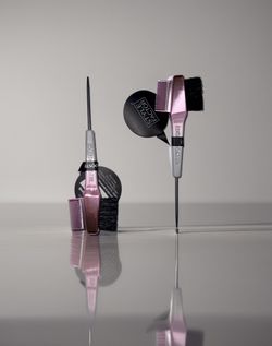 Edge Booster Hair Brush + Comb Mini PINK/WHITE