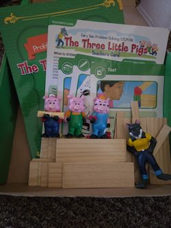 Lakeshore Stem Learning Kit The Three Little Pigs