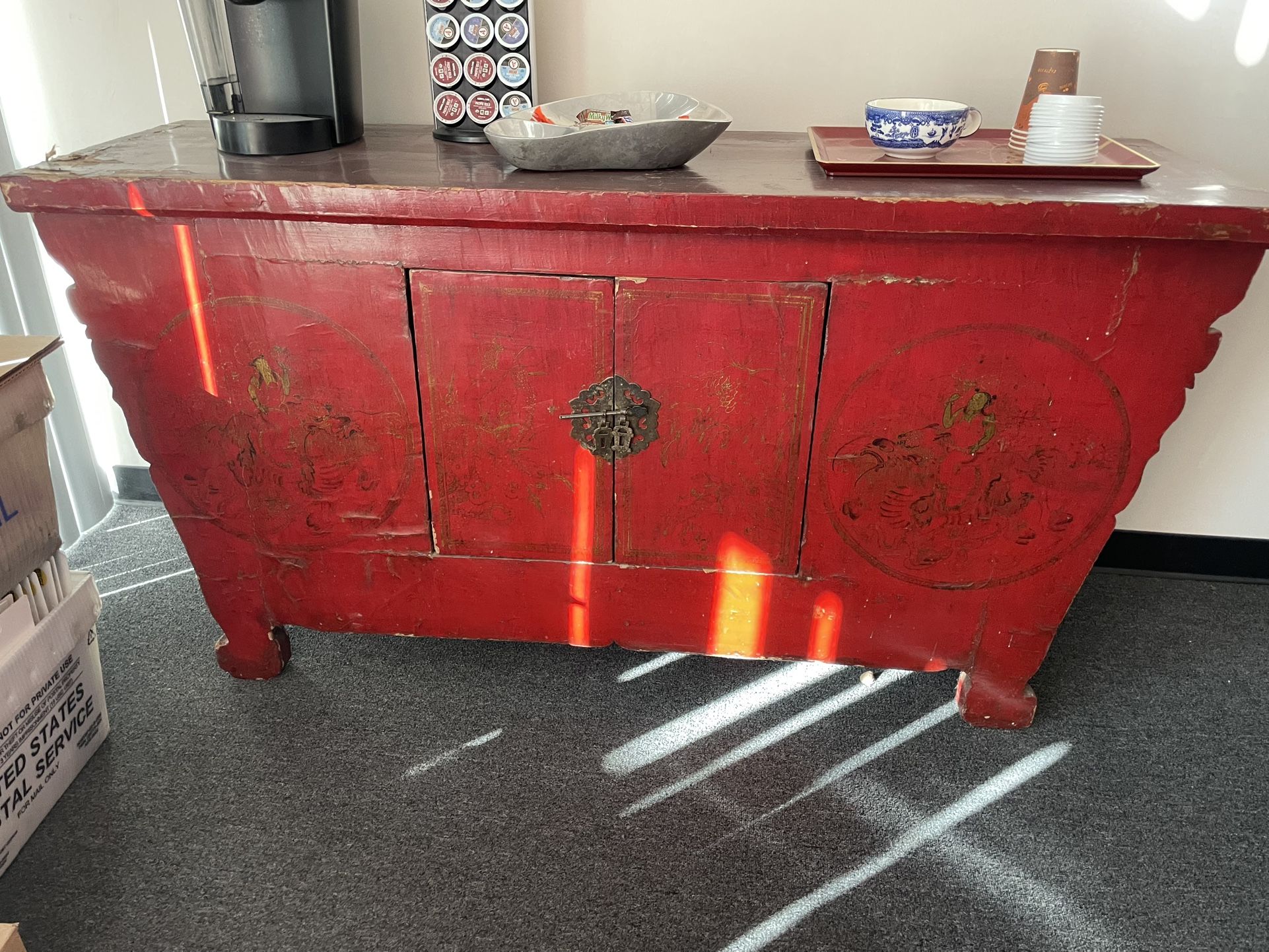 Antique Oriental Cabinet
