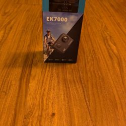 4k wifi action camera with remote control (EK7000). Never used.