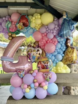 Princesses Balloons Garland 