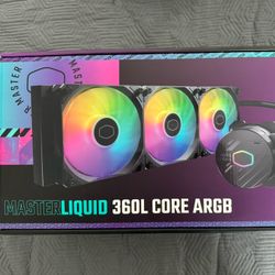 Cooler master 360L- Liquid Cooling 