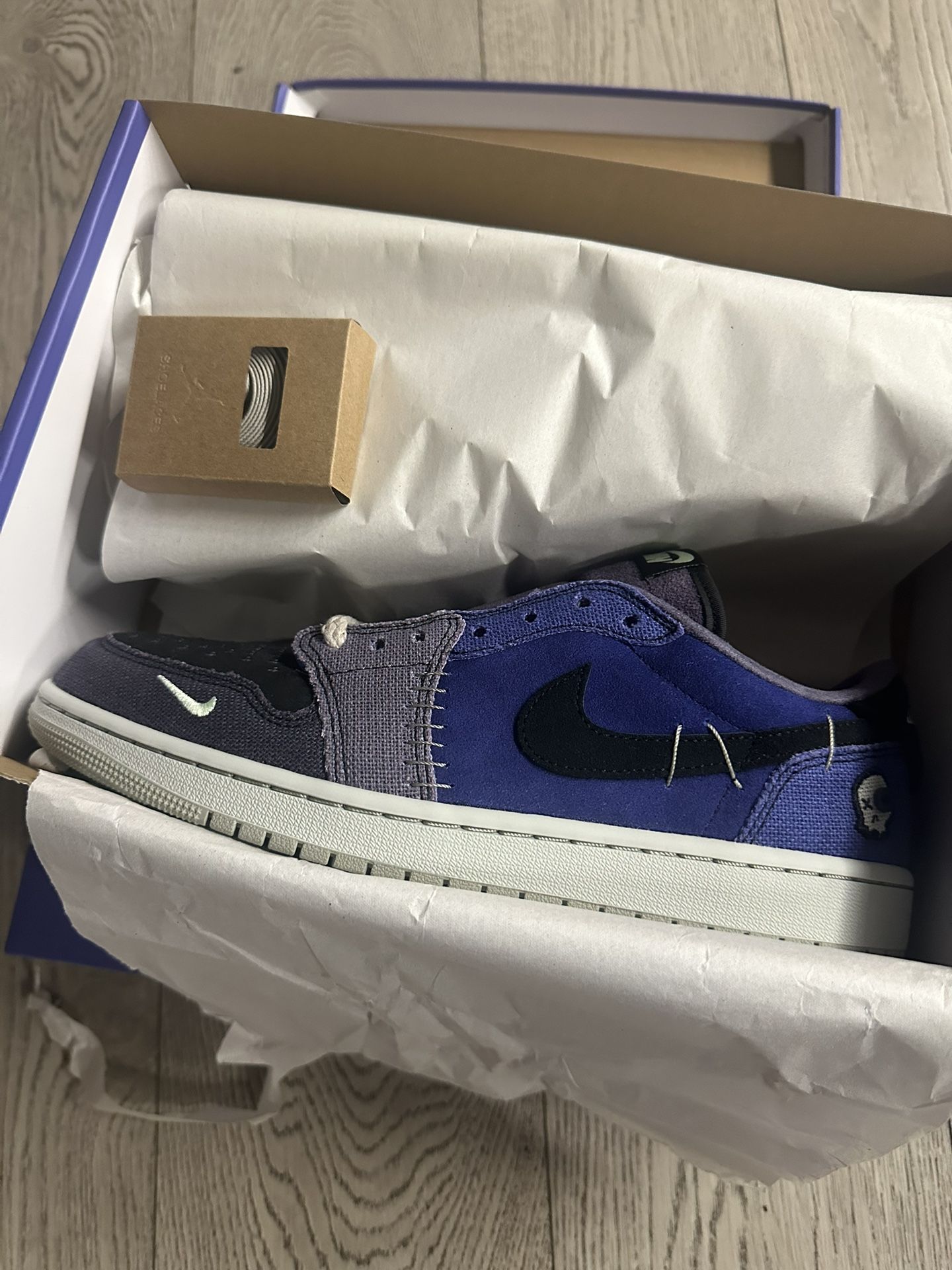 Nike Air Jordan 1 Retro Low OG Zion Williamson Voodoo Alternate  Men’s Size 10.5