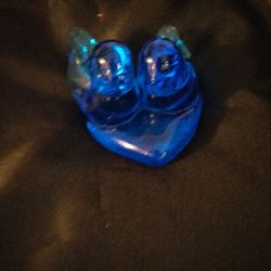 Signed Blue Birds Of Happiness