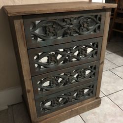 Wooden Carved Dresser