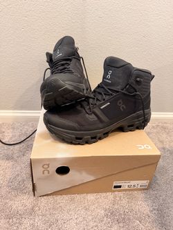 On Cloudrock Mid WP Hiking Boots Size 12.5