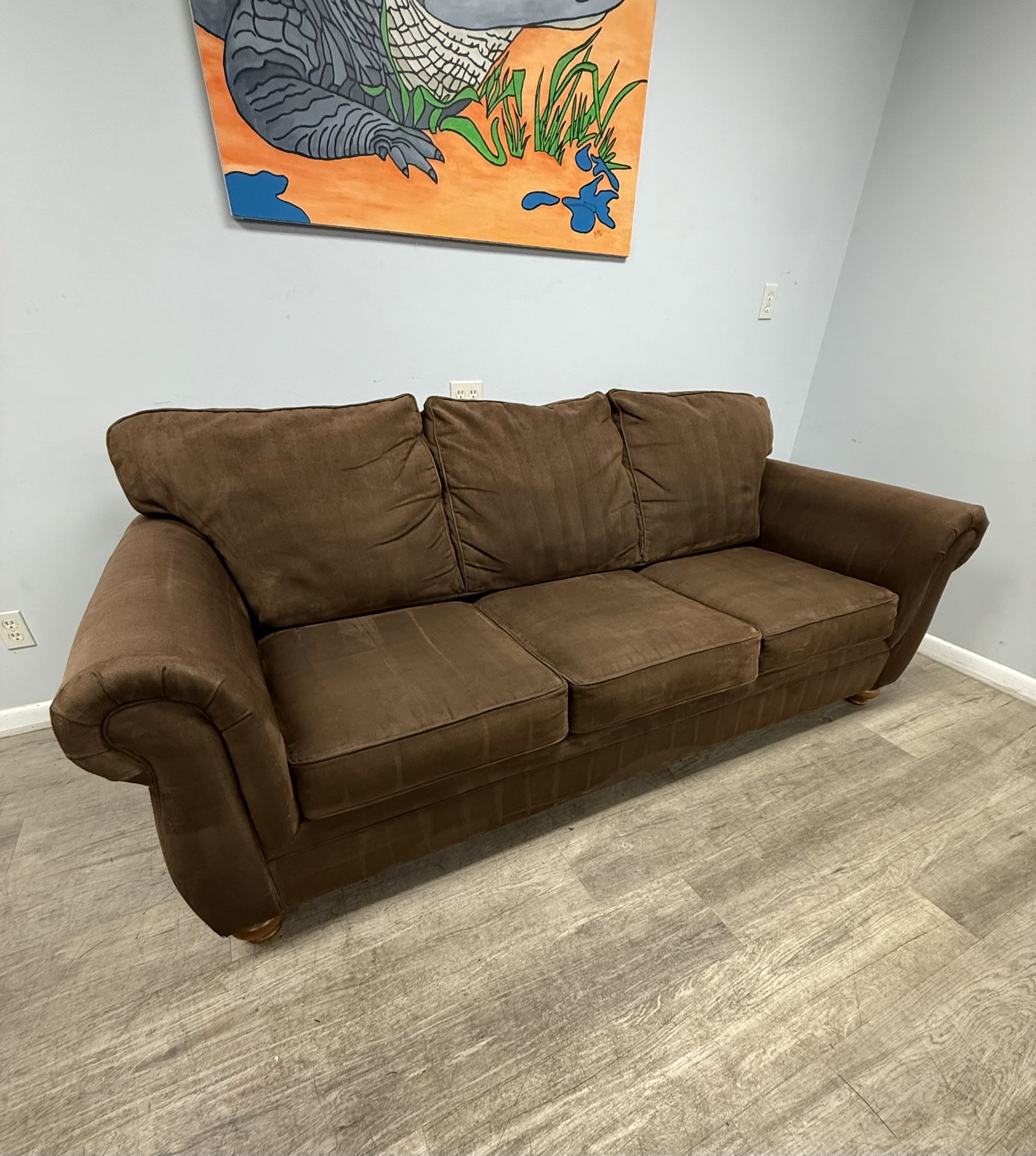 Beautiful Soft Brown Sofa by Gallery Designs