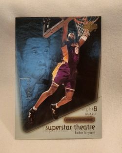 Clean Kobe 2000-01 Upper Deck Ovation Superstar Theatre Chase Insert Foil Card