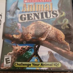 Animal Genius - Nintendo DS Challenge IQ Scholastic Video Game

