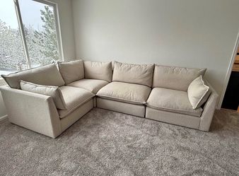 Arhaus Boucle Sectional