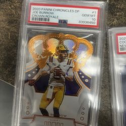 Joe Burrow Rookie Psa 10