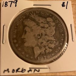 1879 Morgan Silver Dollar