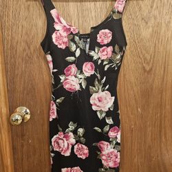 Haute Monde Floral Mini Dress - Size Small