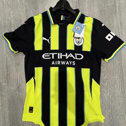 Puma Men’s Manchester City 2024-25 Away Soccer Jersey Medium