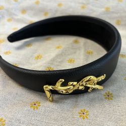  Simple Metal Letter Headband 