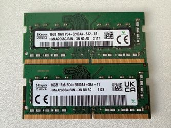 6x16gb memory ram sticks Sodimm