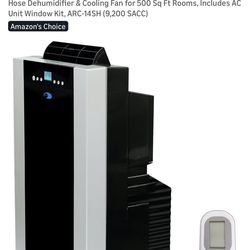 Whynter Portable Air Conditioner 14,000 BTU & Heater with Dual Hose Dehumidifier & Cooling Fan $300 OBO