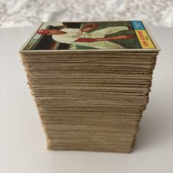 1961 Topps Baseball Card Lot Of 203 Low Grade Cards
