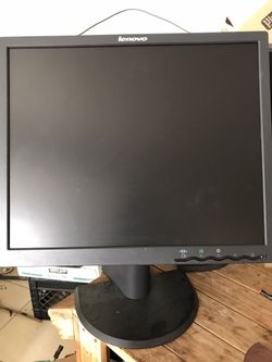 20” Lenovo Flat Panel Monitor 