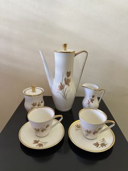 Vintage Alka Bavaria Porcelain Tea Set (Germany)