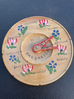 Rare Vintage Mood Barometer #39
