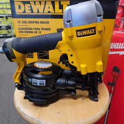DEWALT 15DEGREE PNEUMATIC ROOFING NAILER