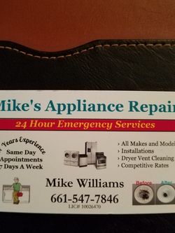 Mike's Appliance Repair