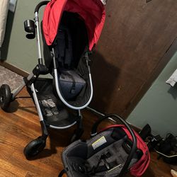 Even Flo Pivot Stroller And Car Seat