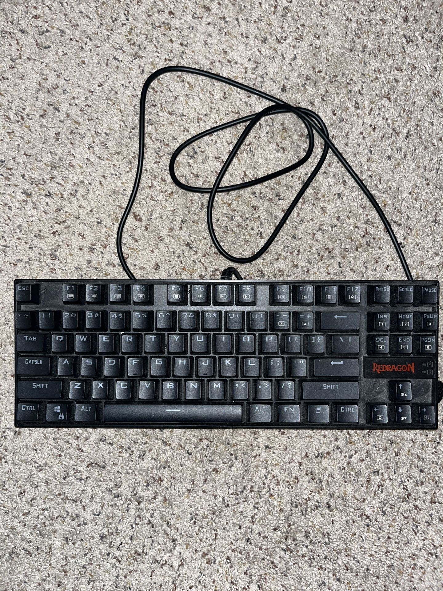 Red dragon keyboard