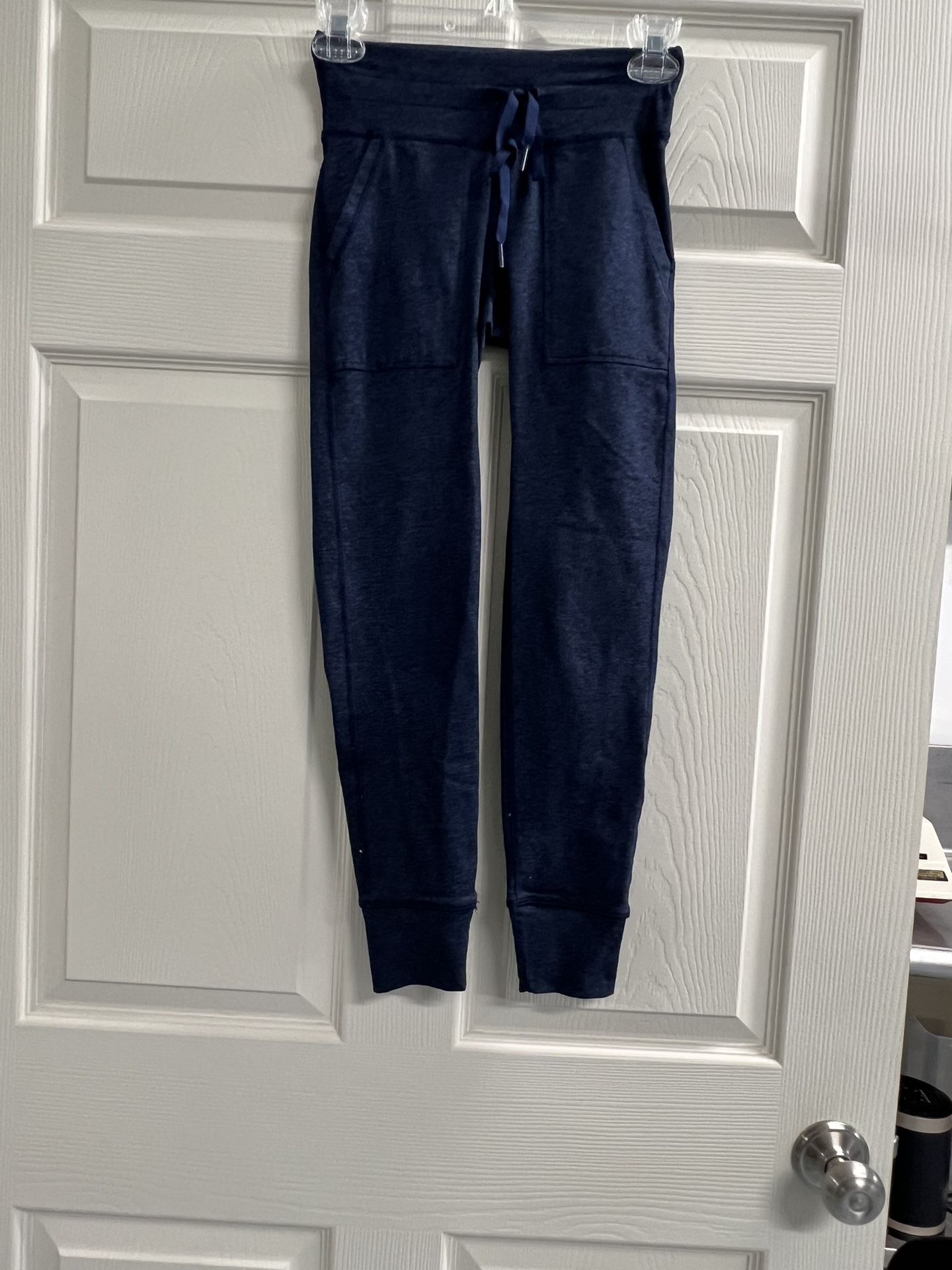 Aerie Chill Play Move Heathered Blue Leggings - Size XS Short - GUC