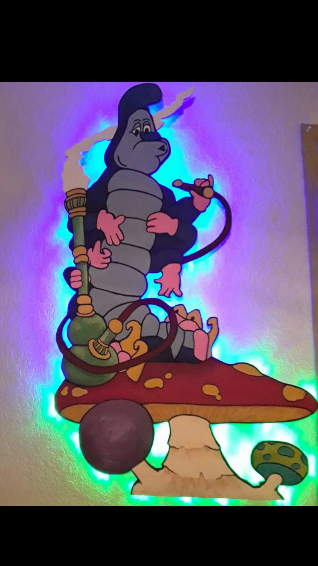 Alice in Wonderland Light Up Wall Art