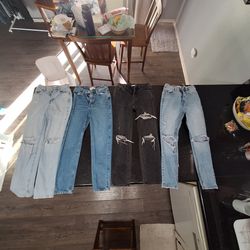 Jeans- pac sun, tillys, levis and more