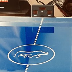 rhino air hockey table in new condition  all accessories 