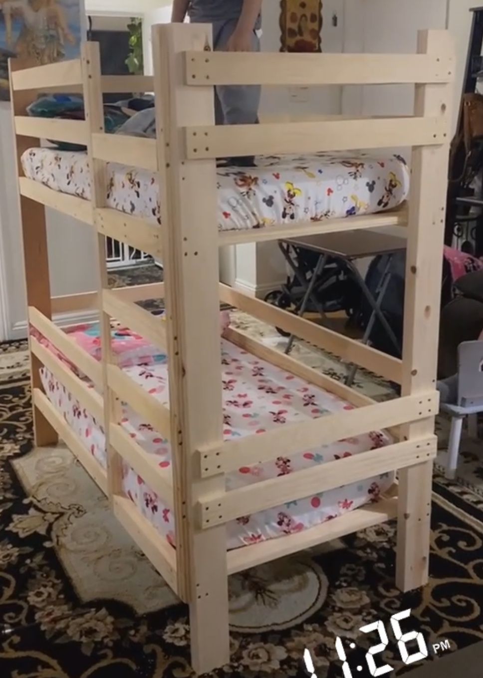 Crib Size Bunk Bed 