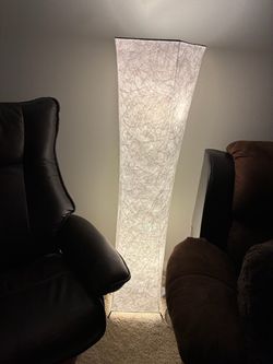 Tall Rice Paper Floor Lamp