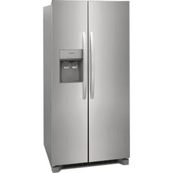 Frigidaire 33 In. Freestanding Side by Side Refrigerator 22.3 Cu. Ft. Capacity FRSS2323AS