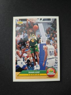 Shawn Kemp 1992-93 Upper Deck Basketball Card
