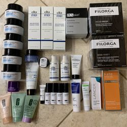 LUXURY BRAND SKINCARE - Huge Lot Of 30 items !! 