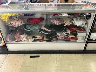 Glass display case