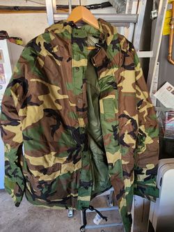 Men's Military Camo Jacket and Pants