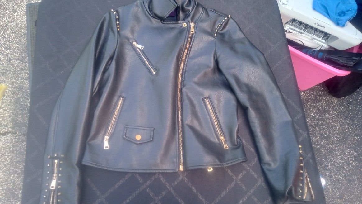 Leather Jacket Vigoss XL